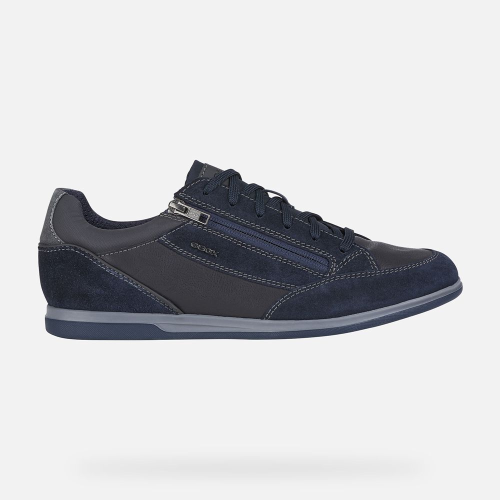 Tenis Geox Homem Azul Marinho - Renan - OPYLB2813